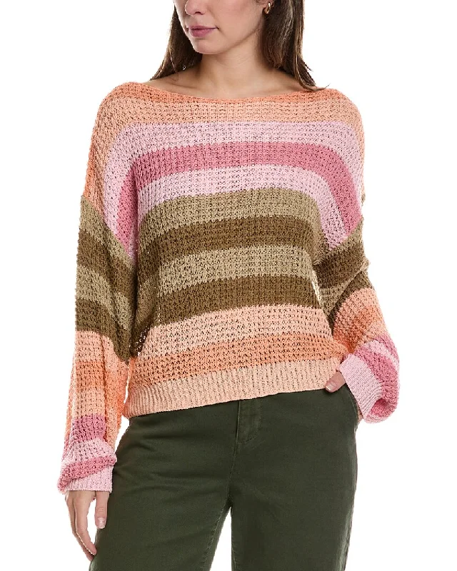 MEIVEN Loose Knit SweaterOrganic Cotton Knit Tops